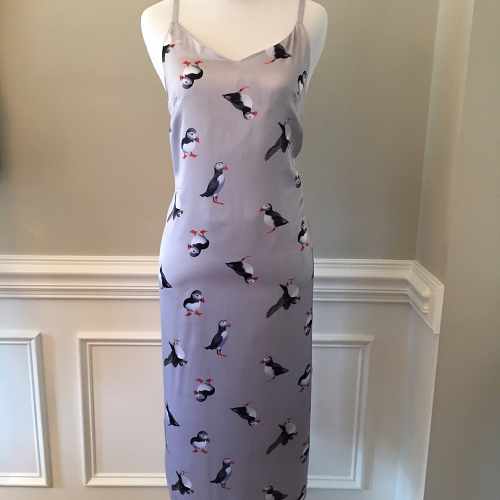 Adorable PUFFIN DRESS! Eric + Lani